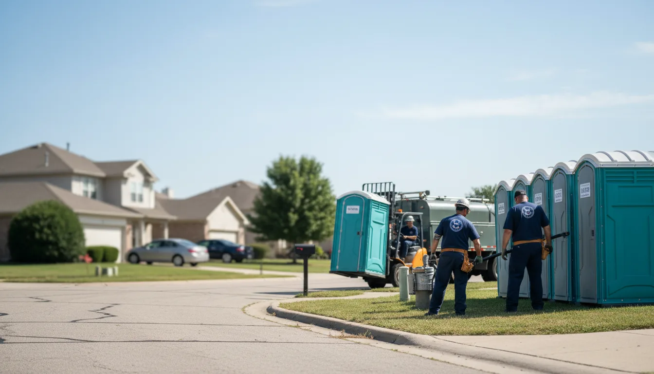 Porta Potty Rental in Plumerville, AR near me